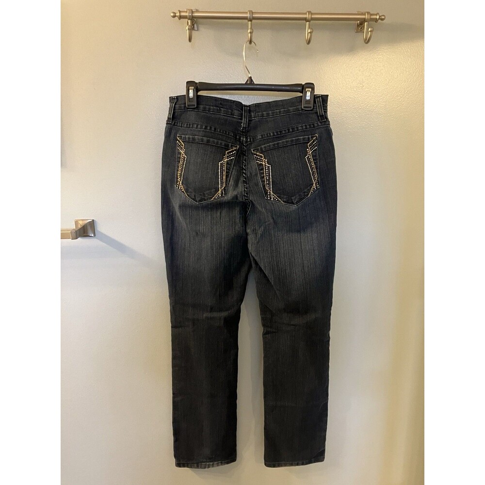 NYDJ Womens Blue Jeans with Detailed back pockets Size 10 Tall - Picture 8 of 8